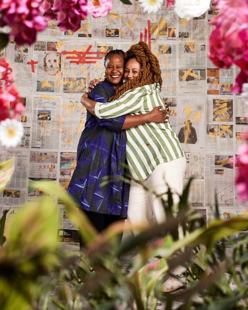 Edwidge Danticat and Lileana Blain-Cruz, Photo by FURIOSA Productions. Create Dangerously