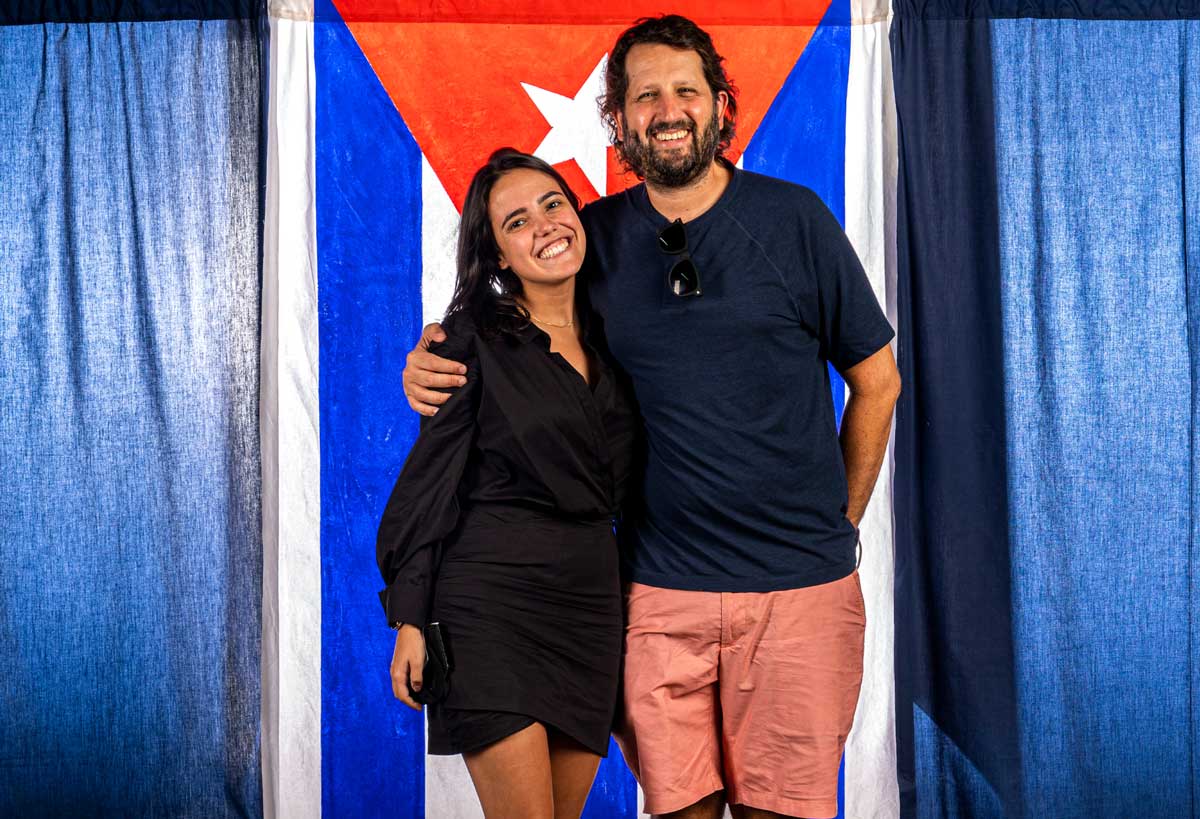 Claudia Campos and Michel Hausmann